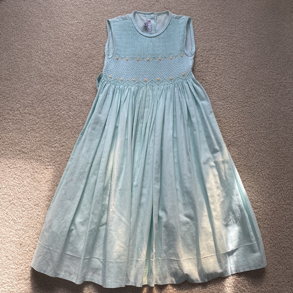 Pervenche sleeveless dress